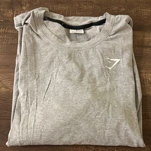Gymshark Light Gray Men's Short Sleeve Tee